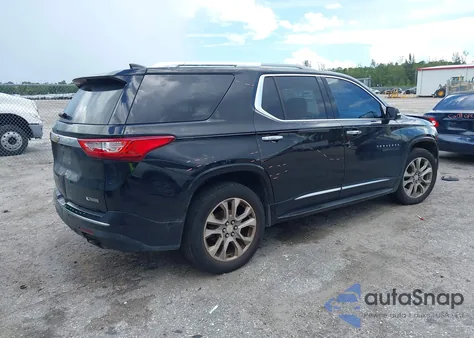 2018 Chevrolet Traverse Premier from USA, damaged, VIN 1GNERKKW9JJ213816